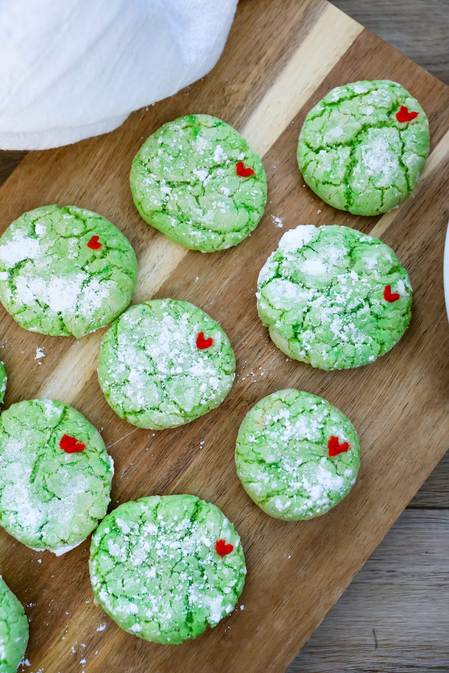 Grinch cookies