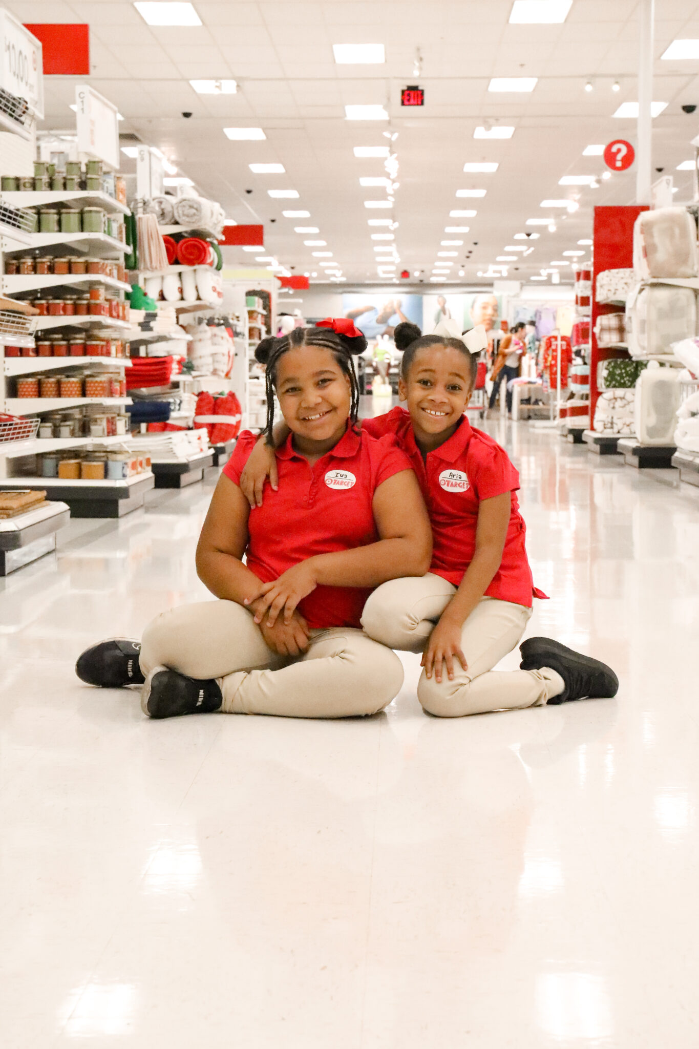 DIY Kids Target Employee Costume. Porsha Carr Blog