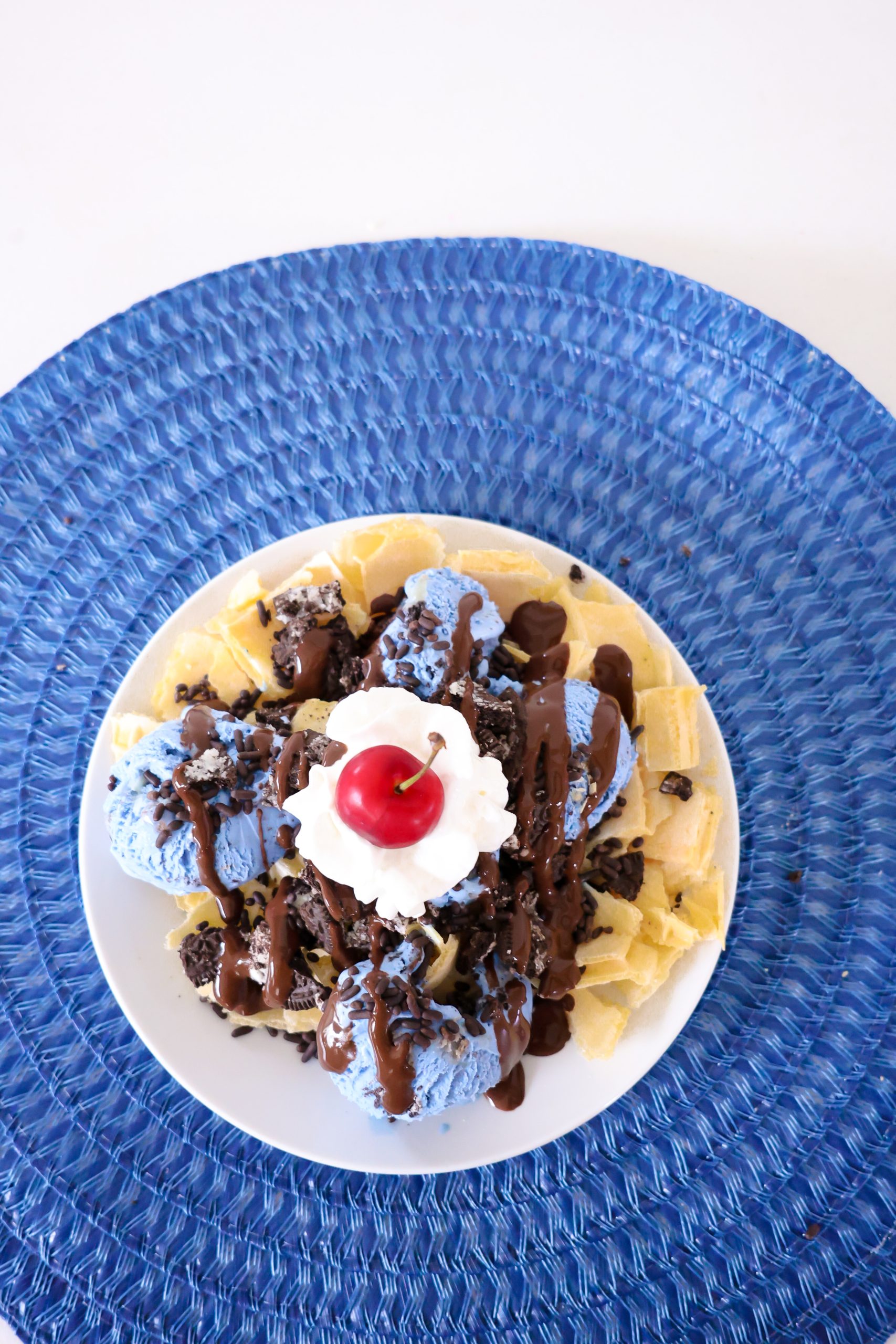 Cookie Monster ice cream