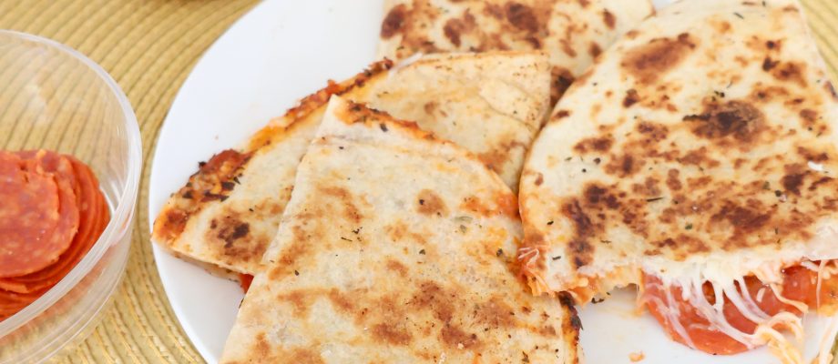 Pizza Quesadillas: A Quick Family Snack.