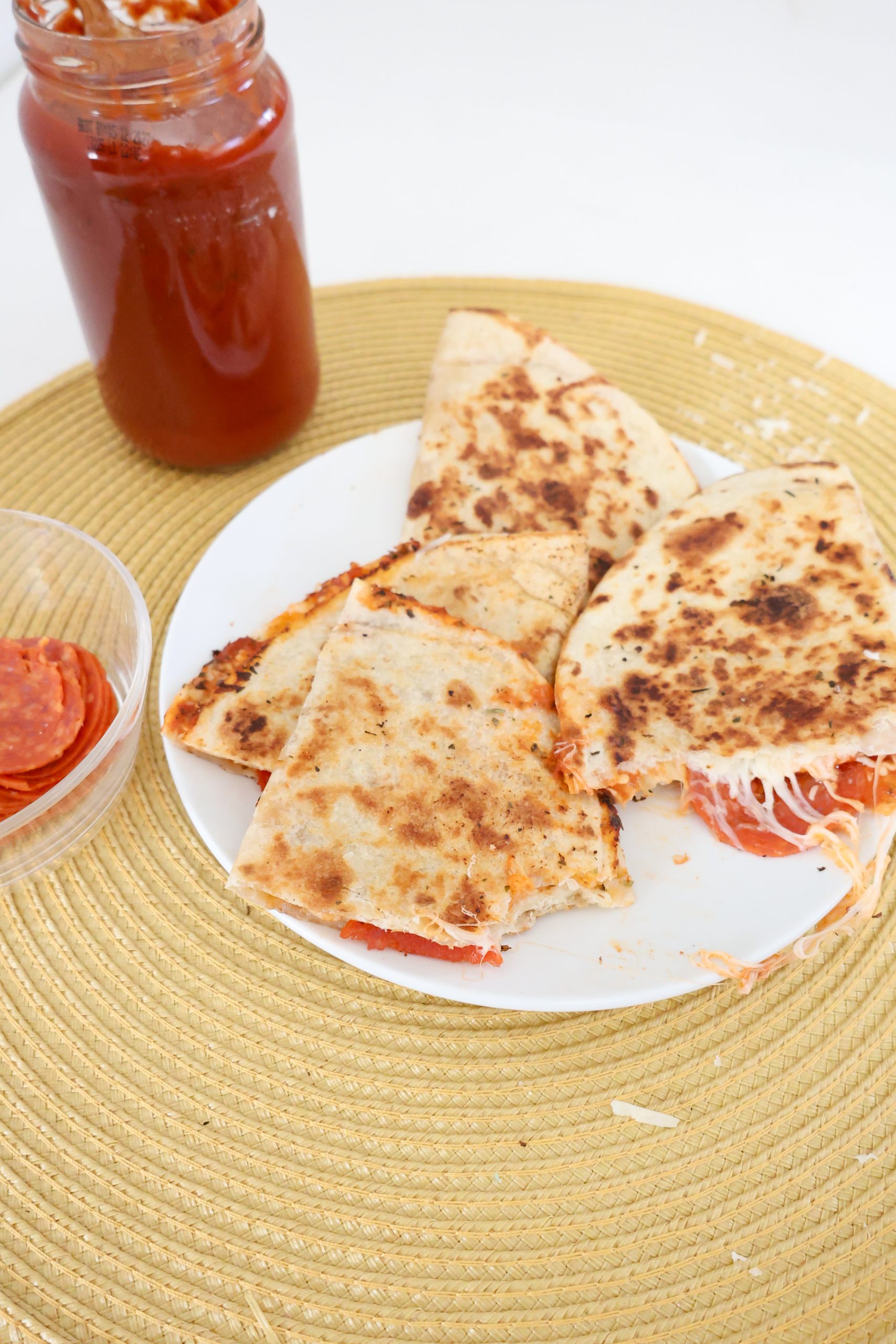 Pizza Quesadillas