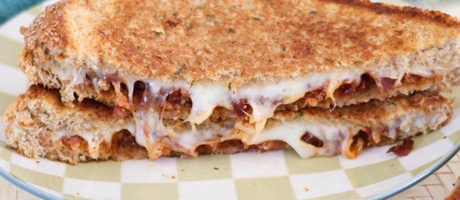 Sweet, Spicy & Savory: Hot Honey Grilled Cheese
