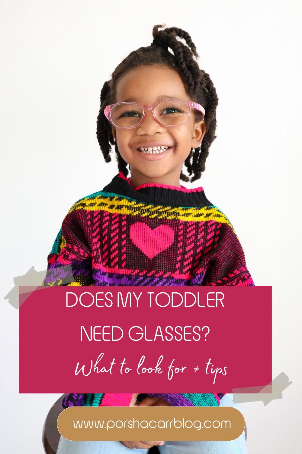 Does my toddler need glasses?